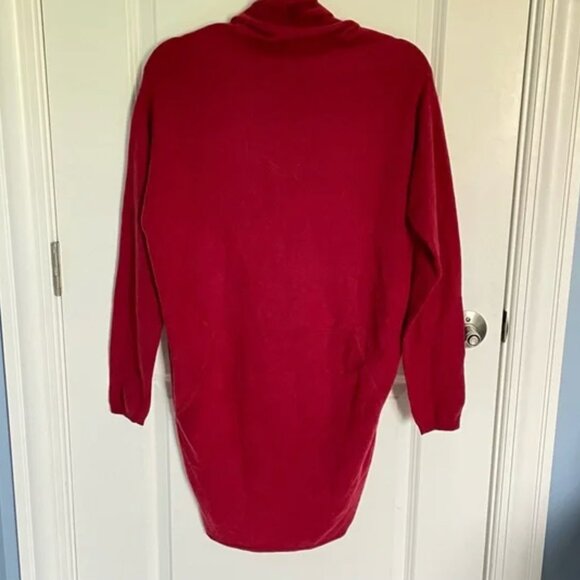 New! Red Envelope Red 100% Cashmere Cocoon Cardigan Sweater 47184 - Picture 7 of 13